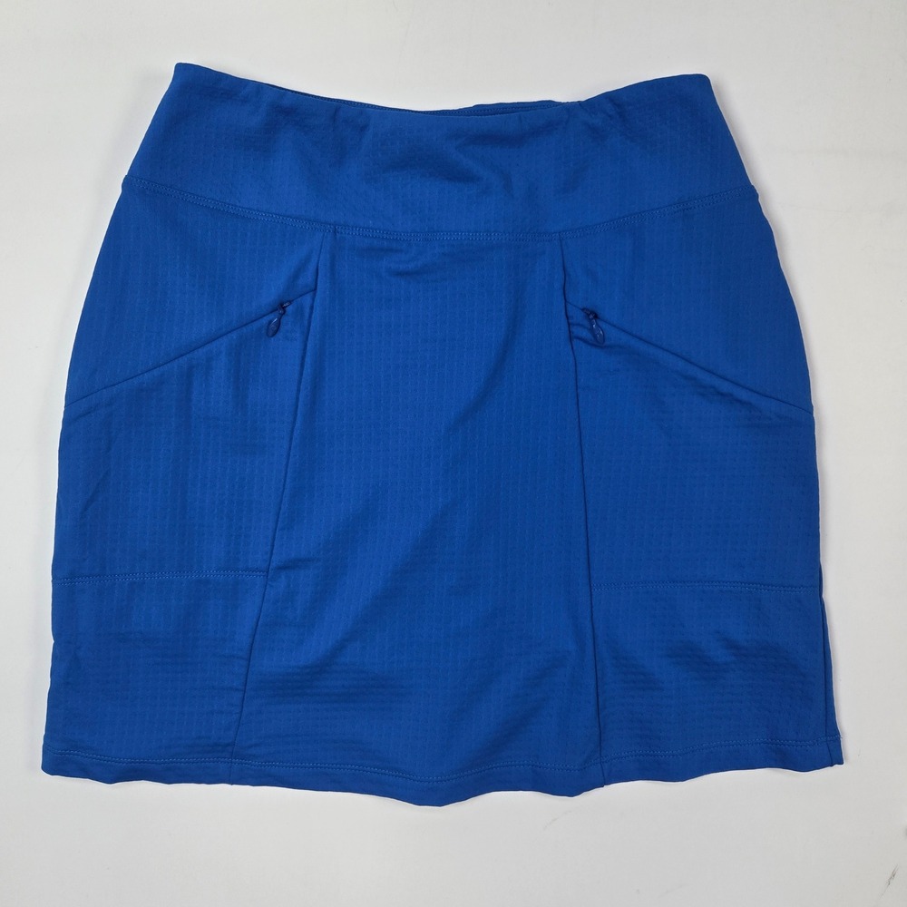 IBKUL Skort Women XS Blue IceFil UPF 50+ Golf Tennis Active Performance Skirt